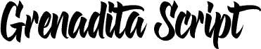 Grenadita Script fonte