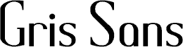 GrisSans Condensed Regular