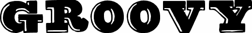 groovy font
