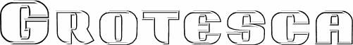 Grotesca 3-D