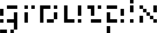 Preview of the groutpix font