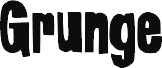 Grunge Bold