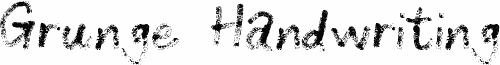 Grunge Handwriting