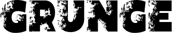 GRUNGE Regular 字体