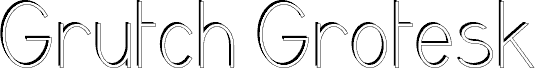 GrutchGroteskShaded Condensed Light