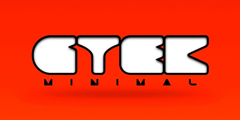 Gtek Minimal  Schriftart