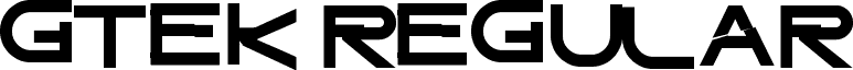 Gtek Regular