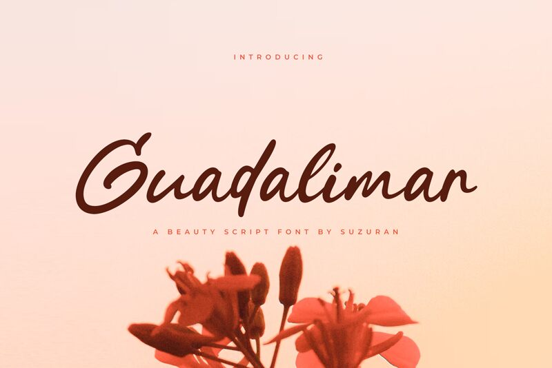 Guadalimar Schriftart