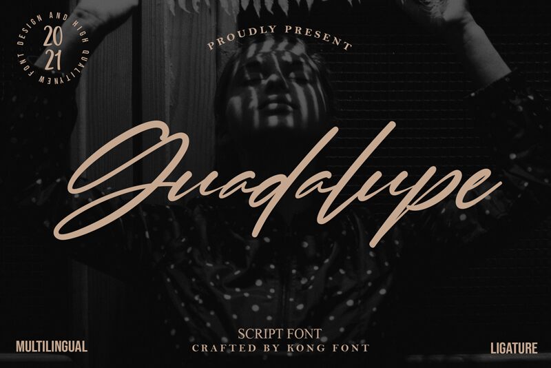 Guadalupe Schriftart