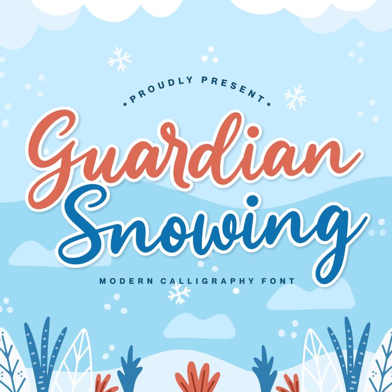 Guardian Snowing الخط 