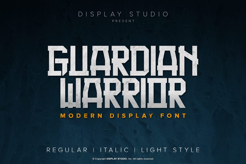 Guardian Warrior الخط