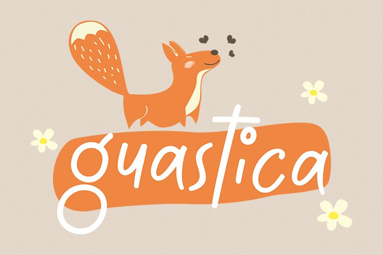 Guastica Schriftart