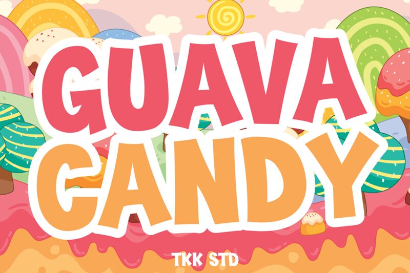 Guava Candy Schriftart