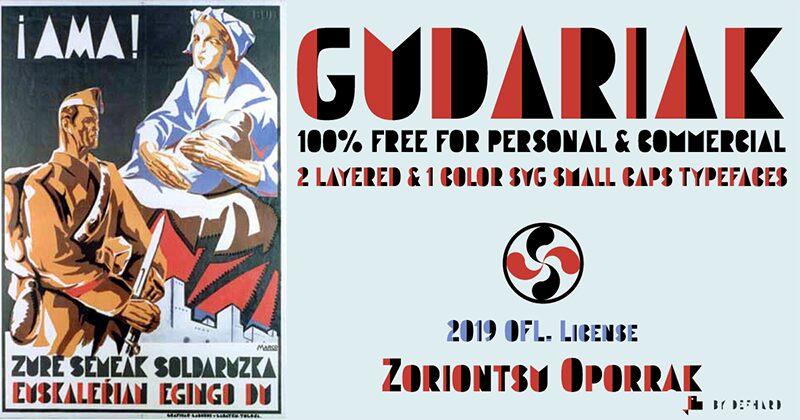 Gudariak Czcionka