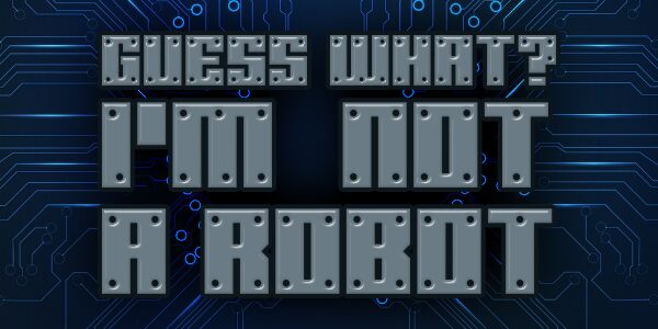 Guess What, I'm Not a Robot Schriftart
