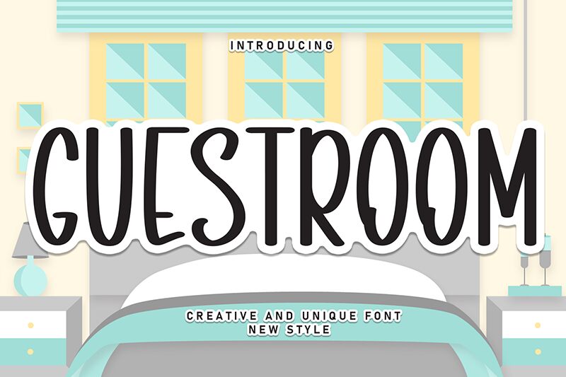 Guestroom Schriftart