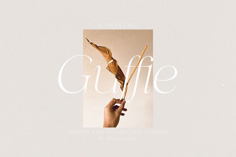 Guffie Schriftart