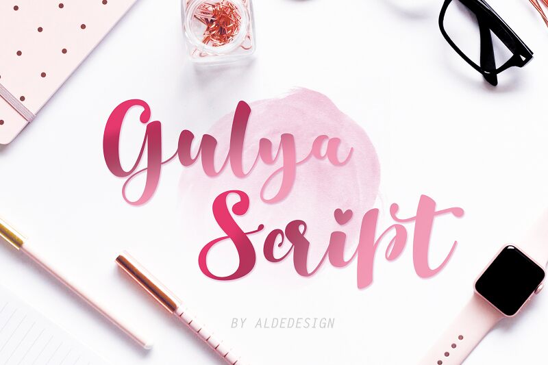 Gulya Script Schriftart