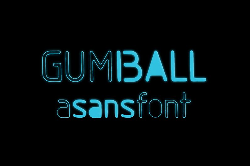 Gumball Schriftart