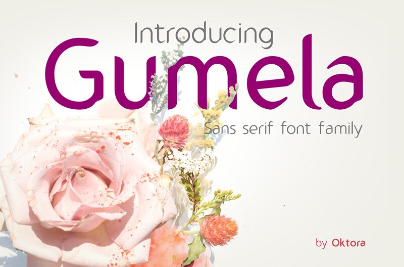 Gumela フォント