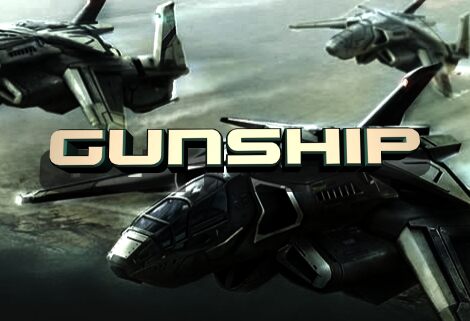 Gunship Schriftart