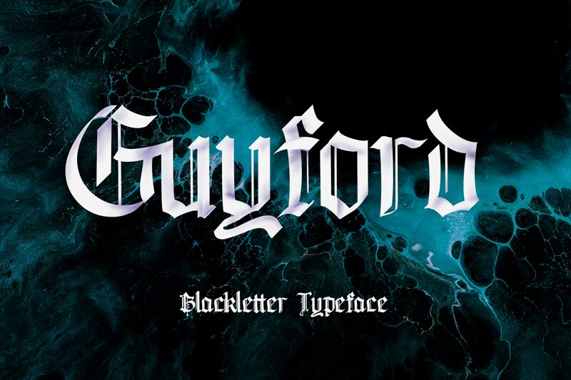 GuyfordBlackletter Carattere
