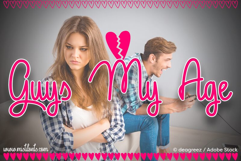 Guys My Age Czcionka