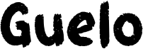 GUELO font