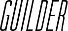 GuilderFree-LightItalic