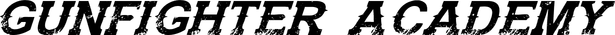 Gunfighter Academy Italic