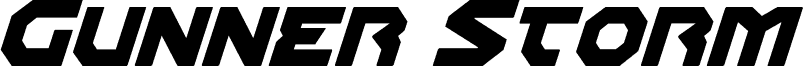 Gunner Storm Italic