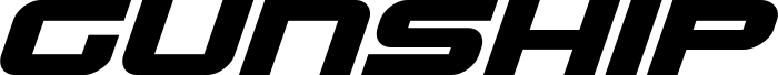 Gunship Bold Italic