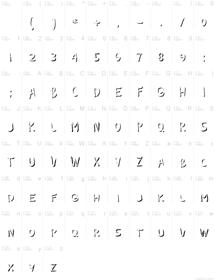 Guilinemboss font | Fonts2u.com