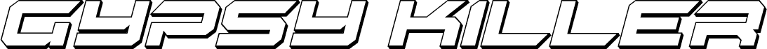Gypsy Killer 3D Italic