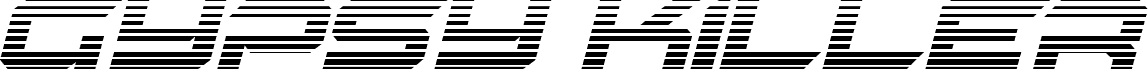 Gypsy Killer Gradient Italic