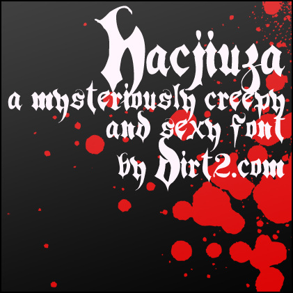 Hacjiuza Schriftart