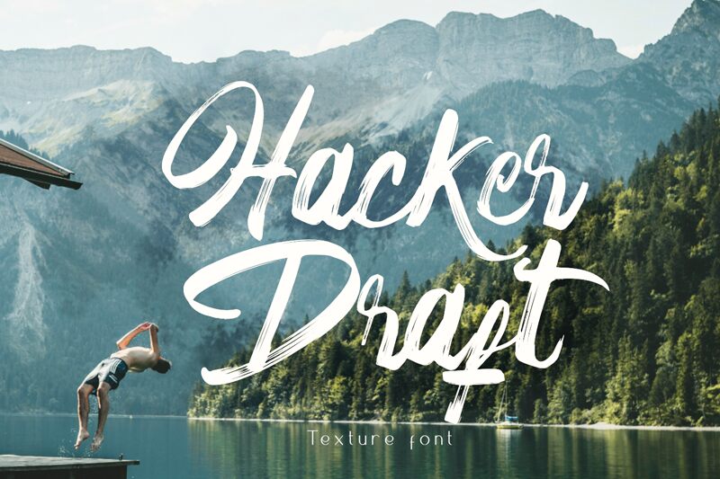 Hacker Draft Schriftart