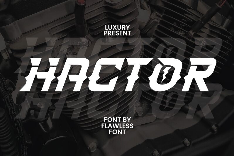 Hactor Schriftart