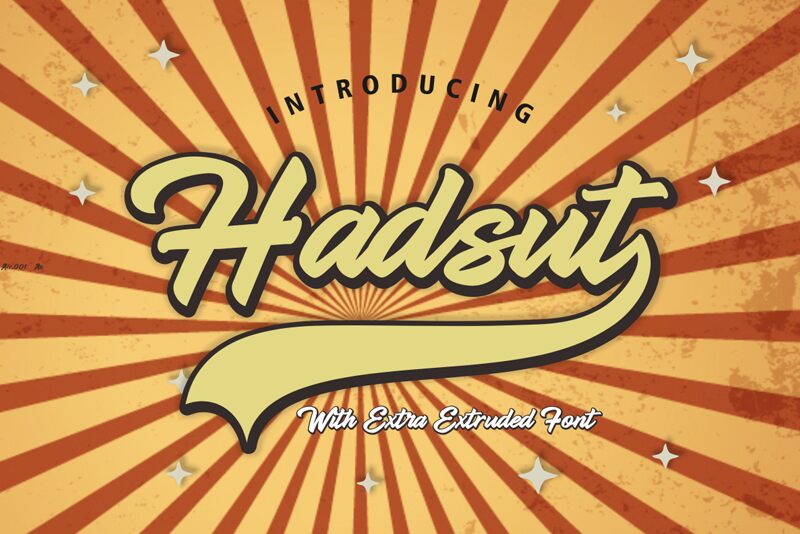 Hadsut Schriftart