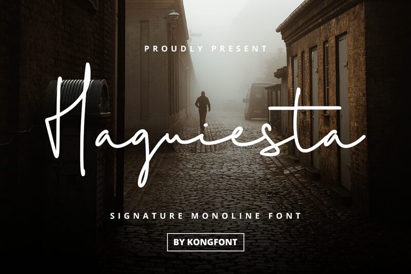 Haguiesta Schriftart