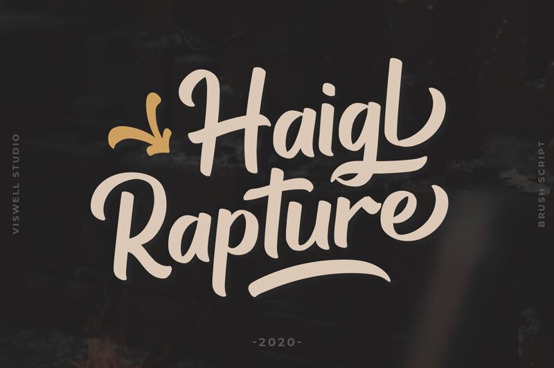 Haigl Rapture Czcionka