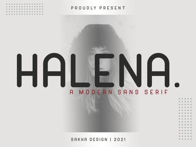 Halena Schriftart