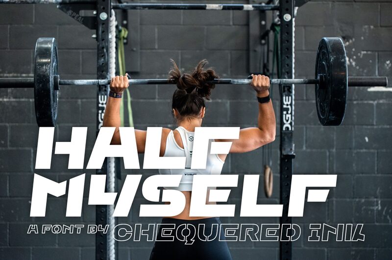 Half Myself Schriftart