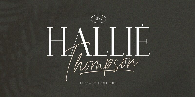 Hallie Thompson Serif Schriftart