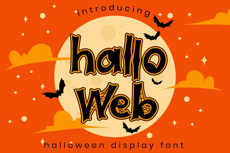 Halloweb Carattere