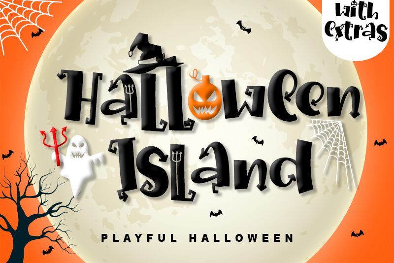 Halloween Island Czcionka