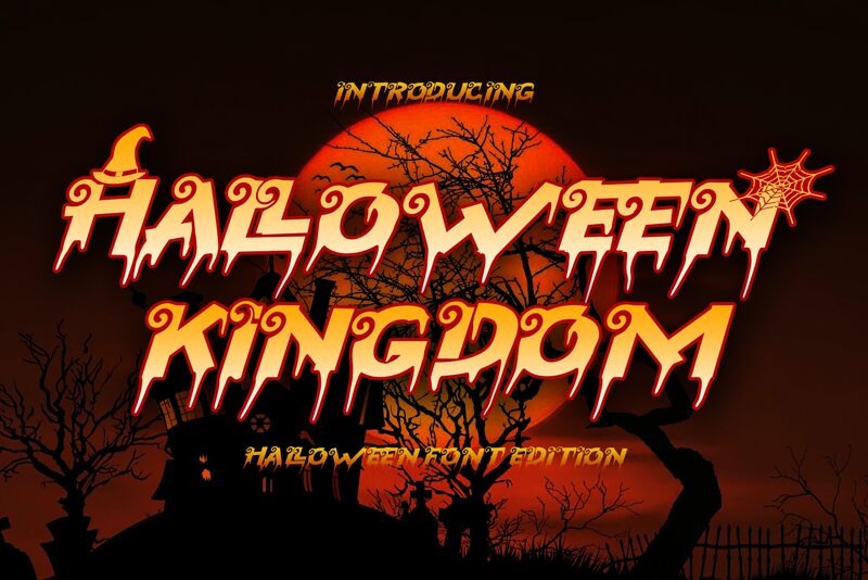 Halloween Kingdom Schriftart