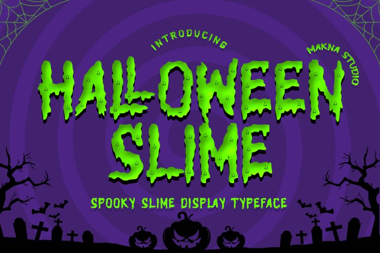 Halloween Slime Carattere