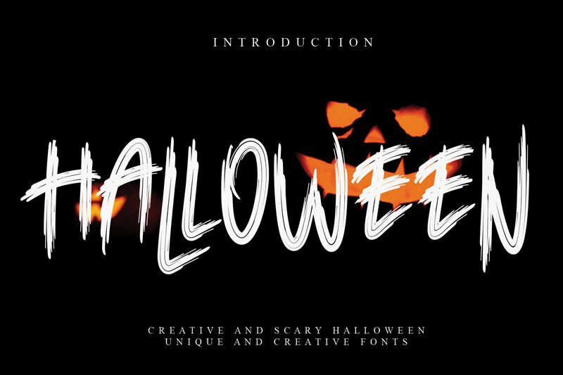 Halloween font