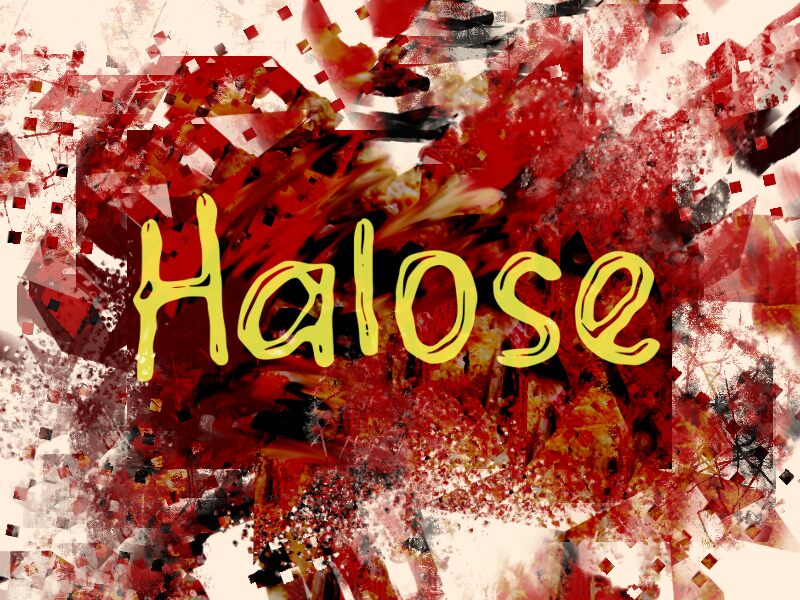 h Halose Schriftart